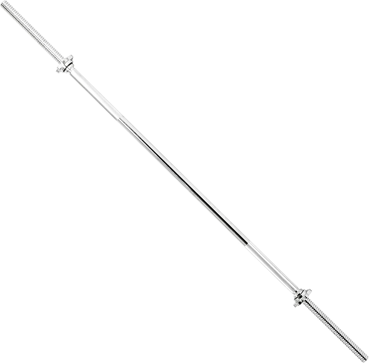 Olympic Barbell 20Kg - Home Gym Standard Chromed Weightlifting Barbell