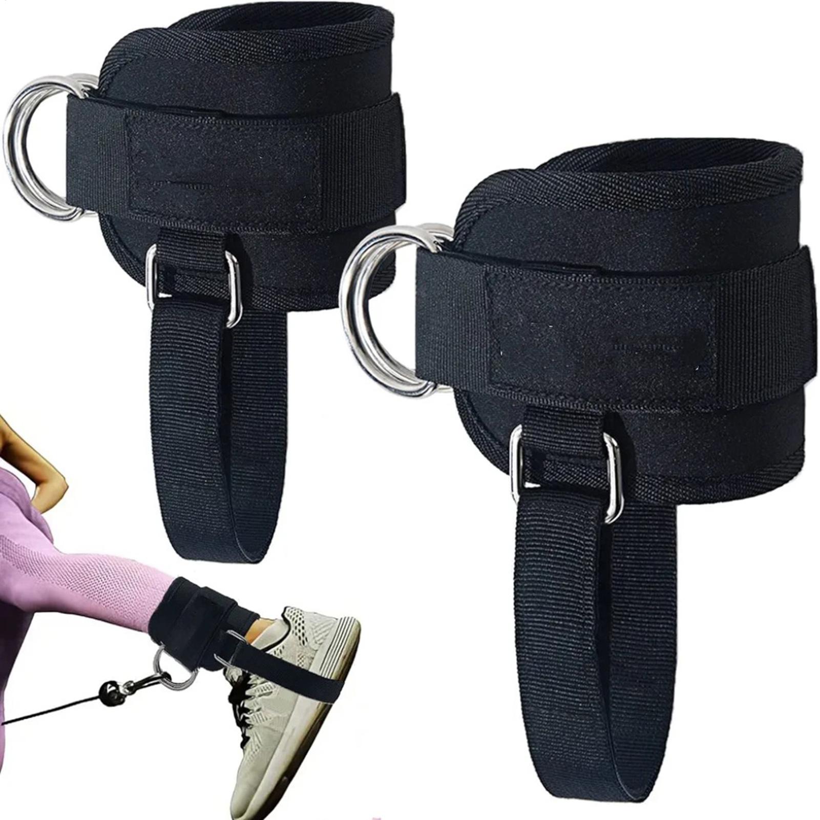 Home Gym Leg - Cable Machine Ankle Straps Leg Adjustable
