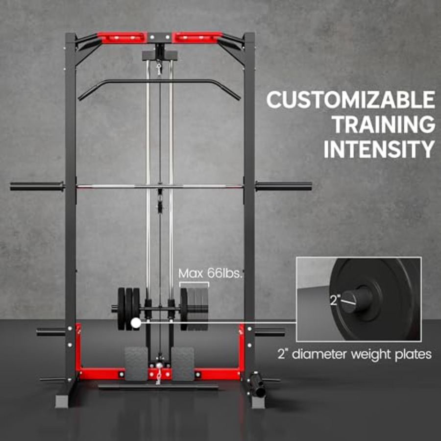 Power Cage Smith Machine Multi - Squat Rack Power recension och pris