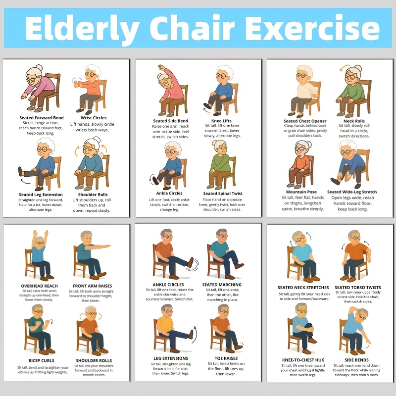 Chair Yoga Exercise Workout Sh - Home Gym Guide recension och pris