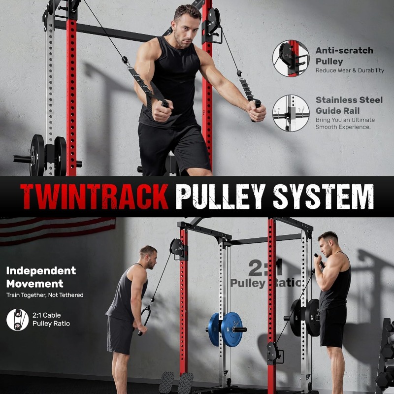 DP01 Power Cage, 2000LBS Squat - Squat Rack Power recension och pris