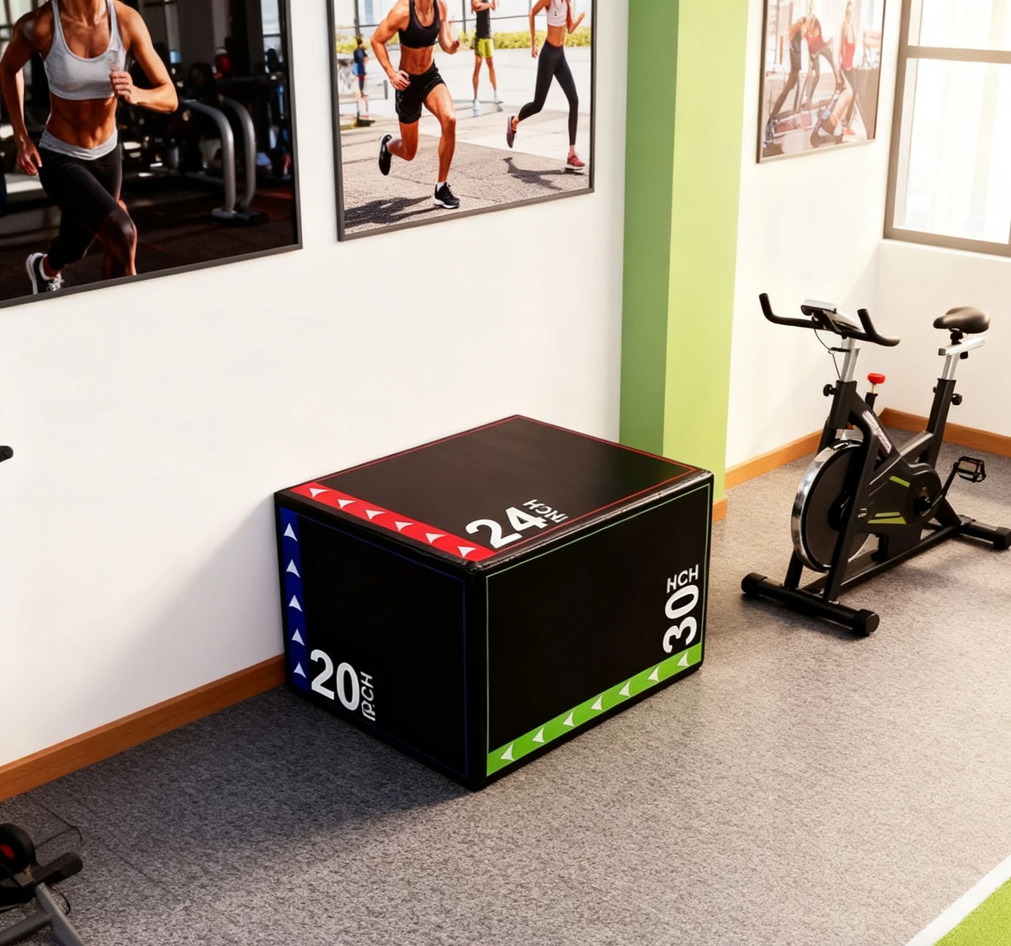 3-in-1Jump Box Plyometric Box  - Home Gym Equipment Set recension och pris