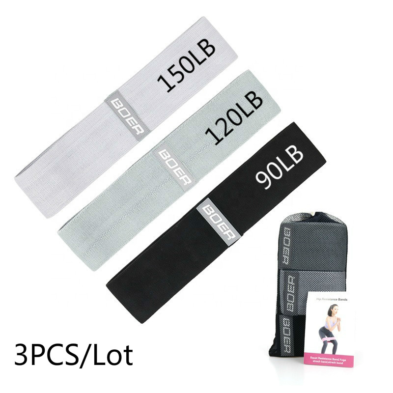 3PCS Women Men Fabric Resistan - Home Gym Equipment Set recension och pris
