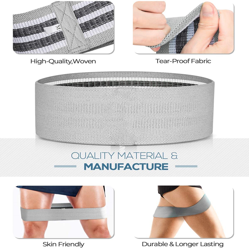 3PCS Women Men Fabric Resistan - Home Gym Equipment Set recension och pris