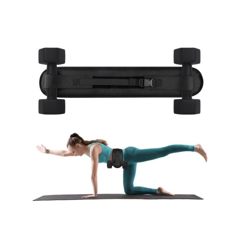 Glute Bridge Weight Belt Adjus - Home Gym Dumbbell Workout recension och pris