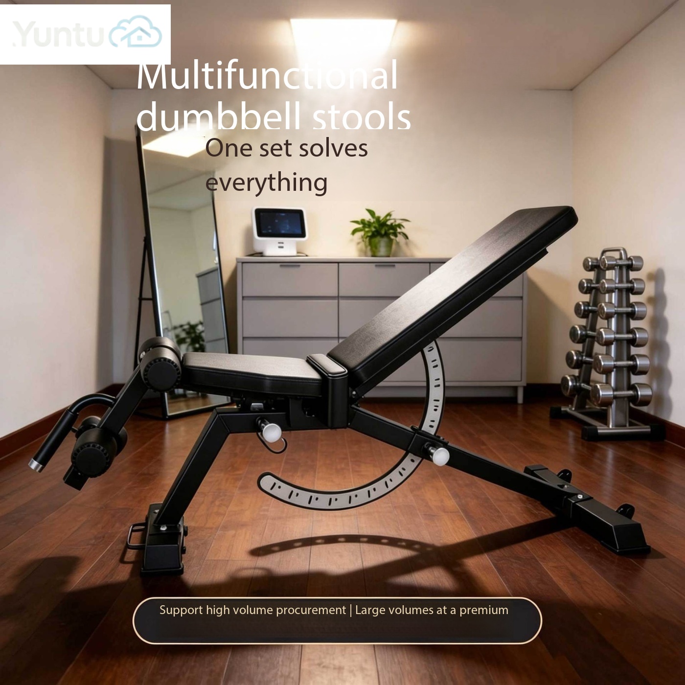 Multifunctional Foldable Weigh - Home Gym Dumbbell Workout recension och pris