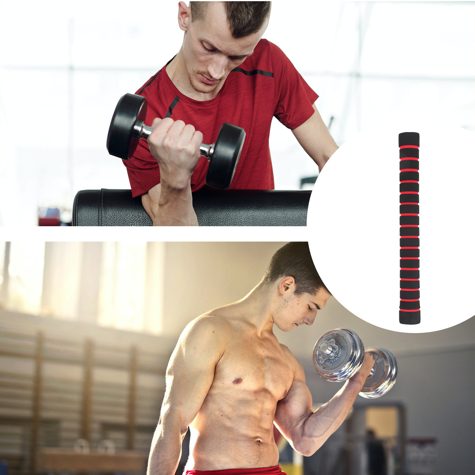 Dumbbell Connector Rod Heavy D - Home Gym Dumbbell Workout recension och pris