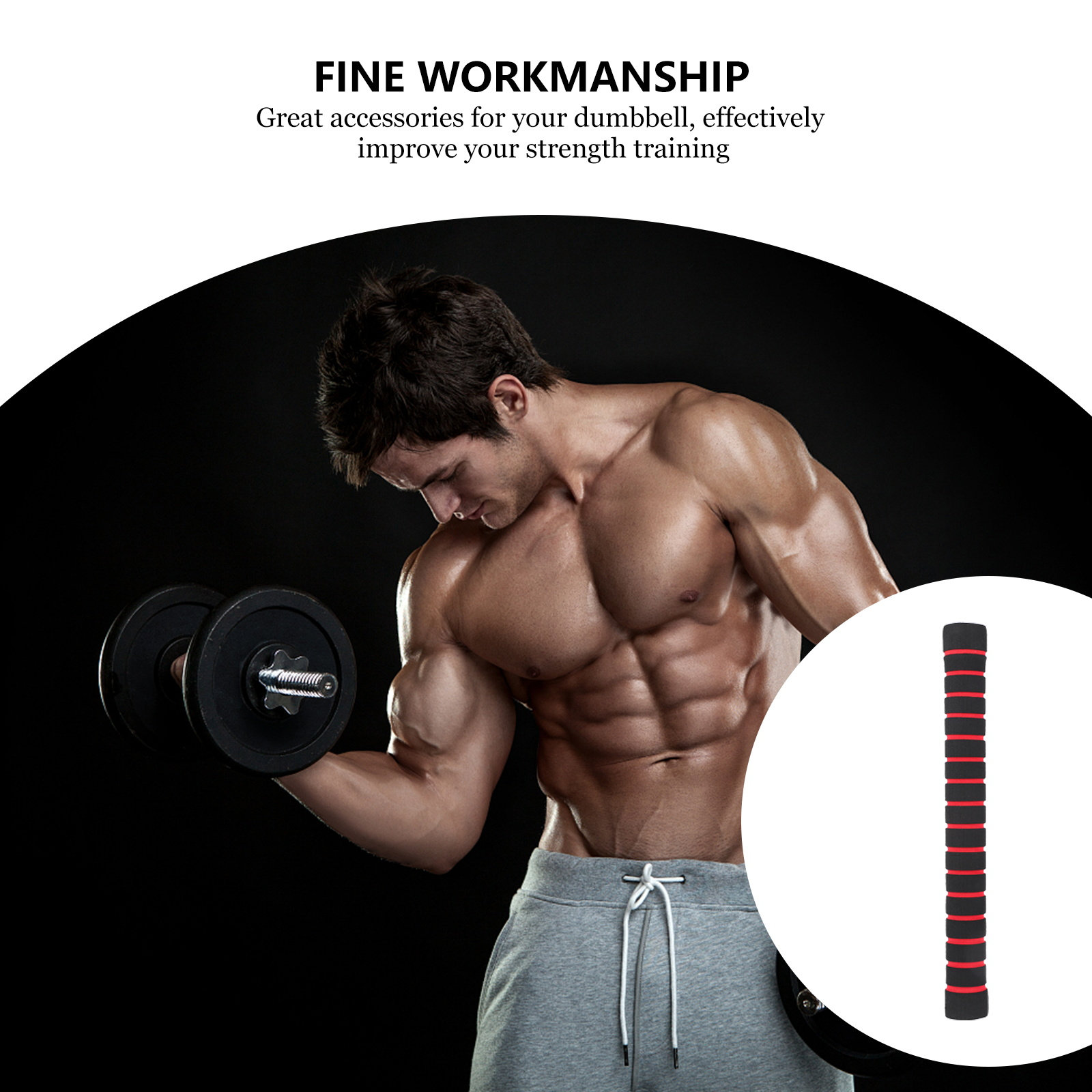 Dumbbell Connector Rod Heavy D - Home Gym Dumbbell Workout recension och pris