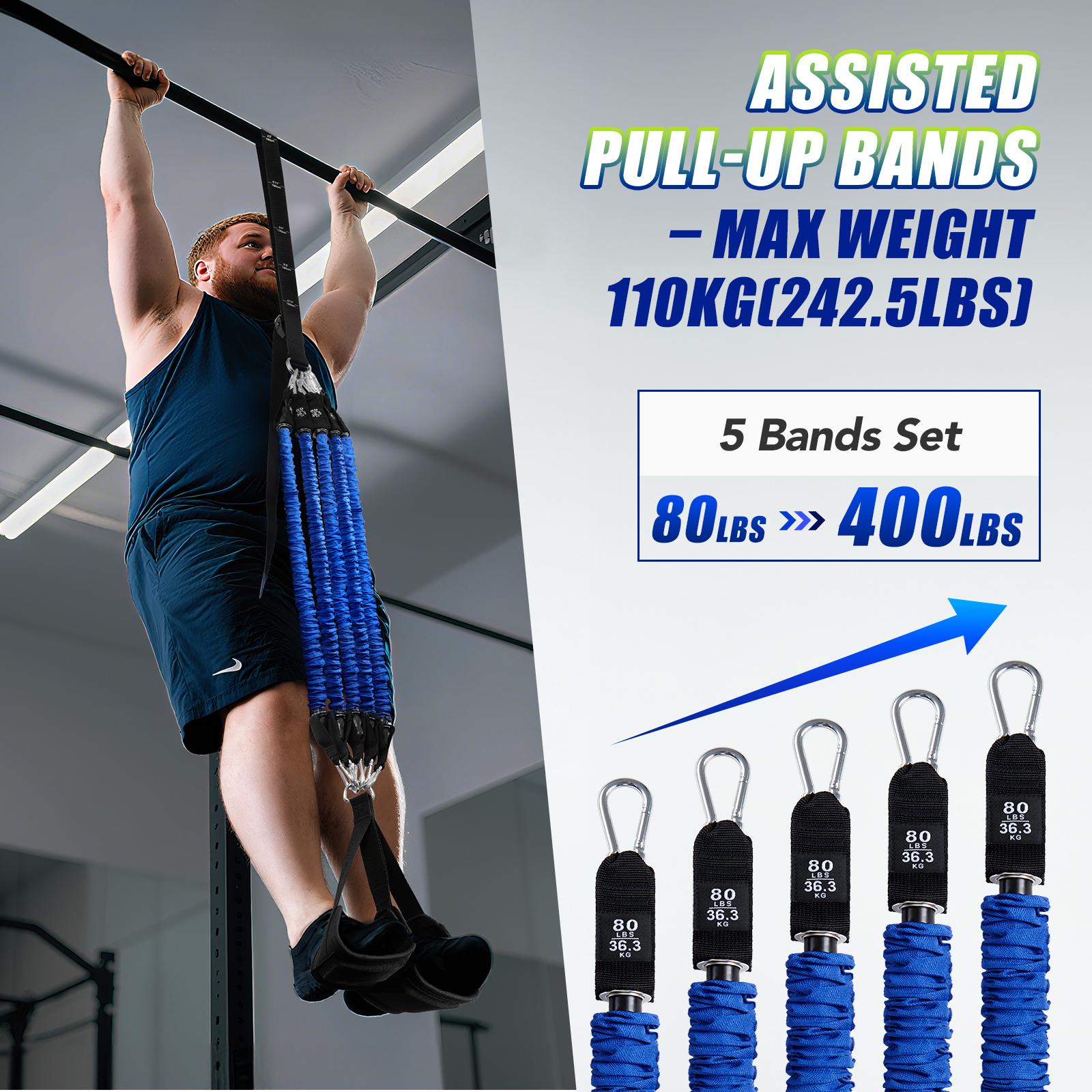 Heavy Duty Pull Up Assist Band - Home Gym Equipment Set recension och pris