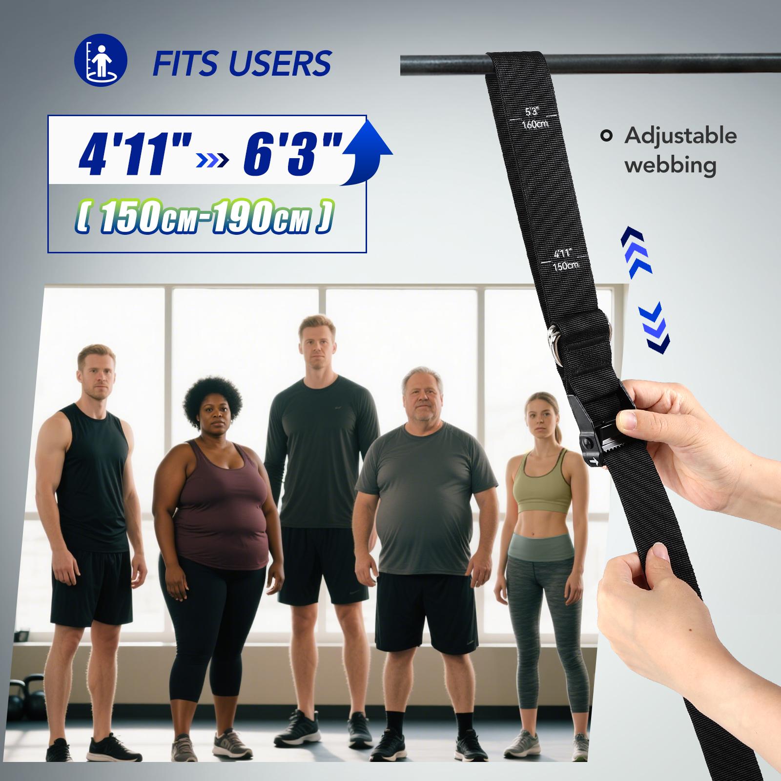 Heavy Duty Pull Up Assist Band - Home Gym Equipment Set recension och pris