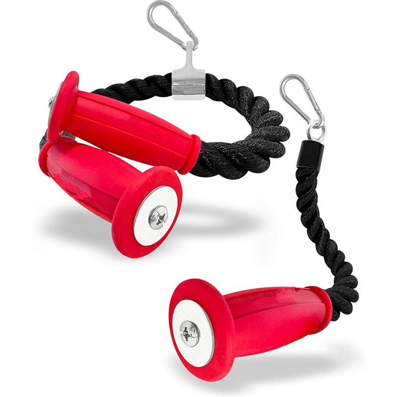 Ergonomic Non Slip Tricep Rope - Home Gym Equipment Set recension och pris