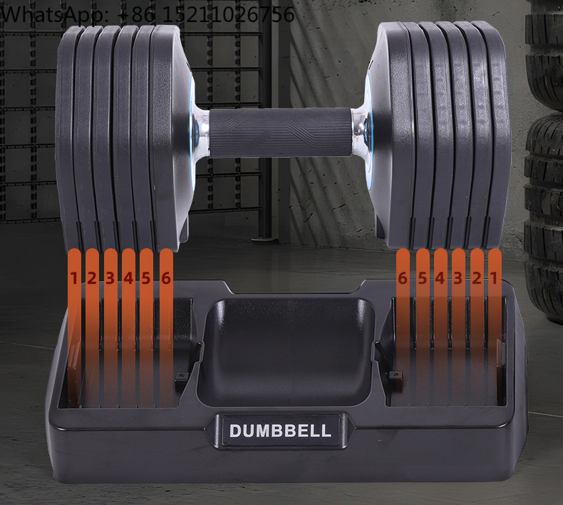 Adjustable Dumbbell 2kg 4kg 6k - Home Gym Equipment Set recension och pris