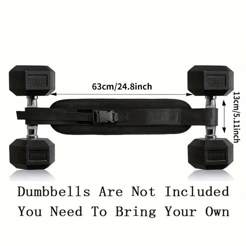 Adjustable Weighted Waist Belt - Home Gym Dumbbell Workout recension och pris
