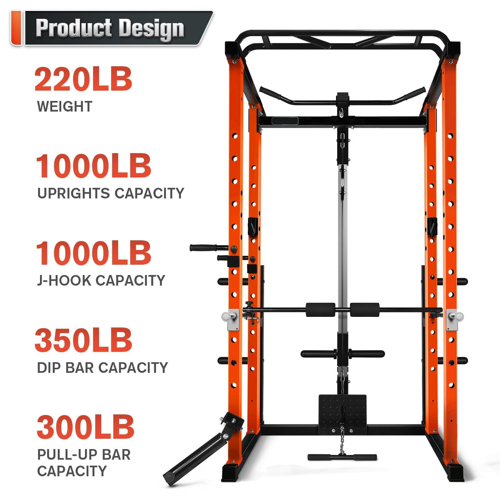 Commercial  Multi-function Pow - Squat Rack Power recension och pris