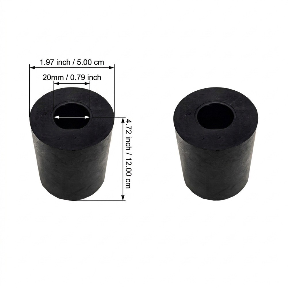 2 Pack 20mm Rubber Sleeves for - Home Gym Guide recension och pris