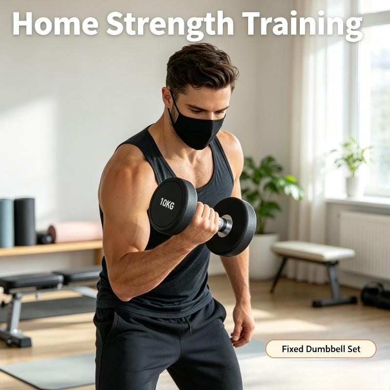 Fixed Dumbbells Set 5kg 10kg 1 - Home Gym Equipment Set recension och pris