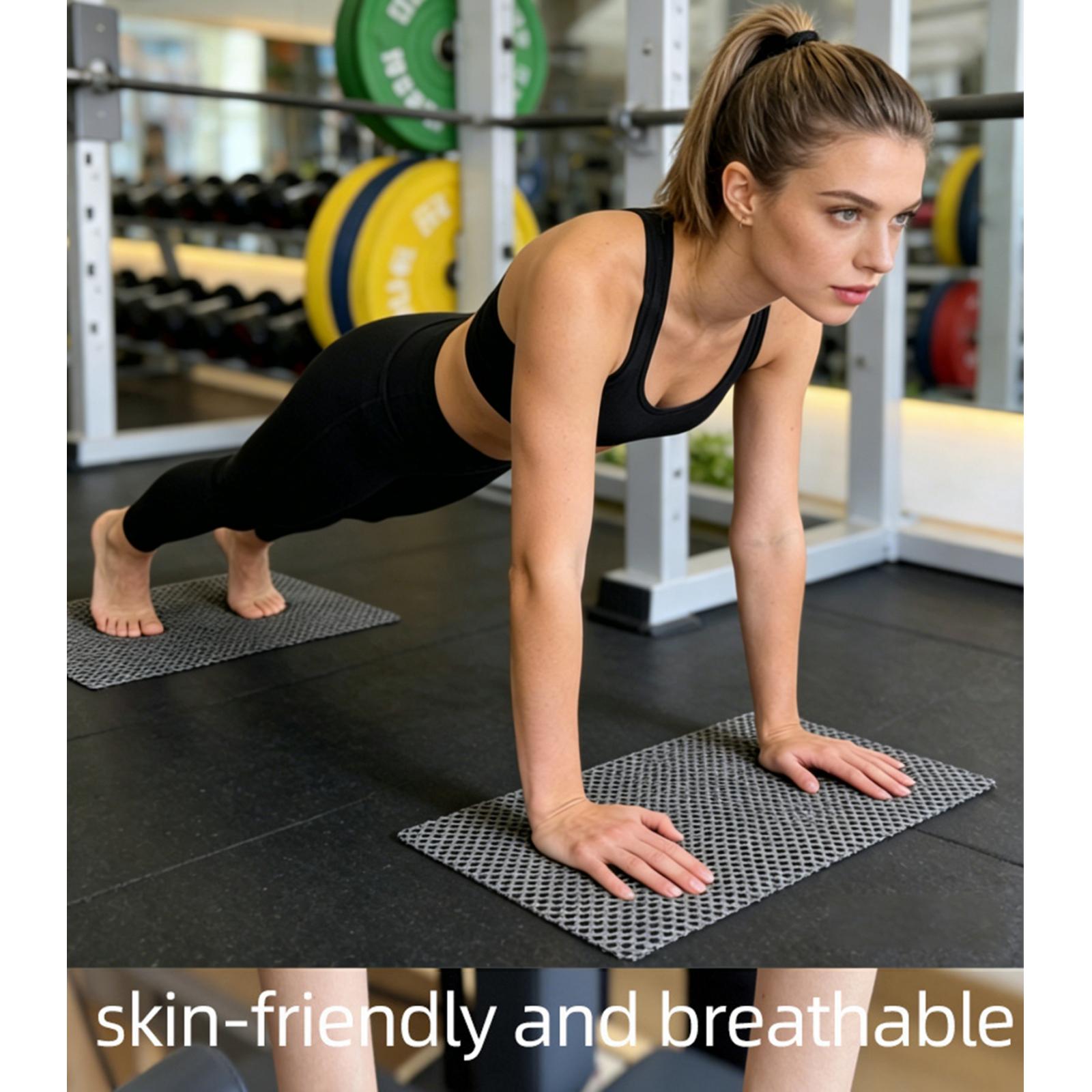 2Pcs/Set Pilates Nonslip Mat S - Home Gym Equipment Set recension och pris