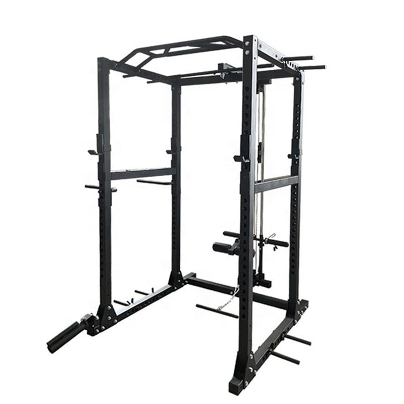 Commercial Power Cage With Lat - Squat Rack Power recension och pris