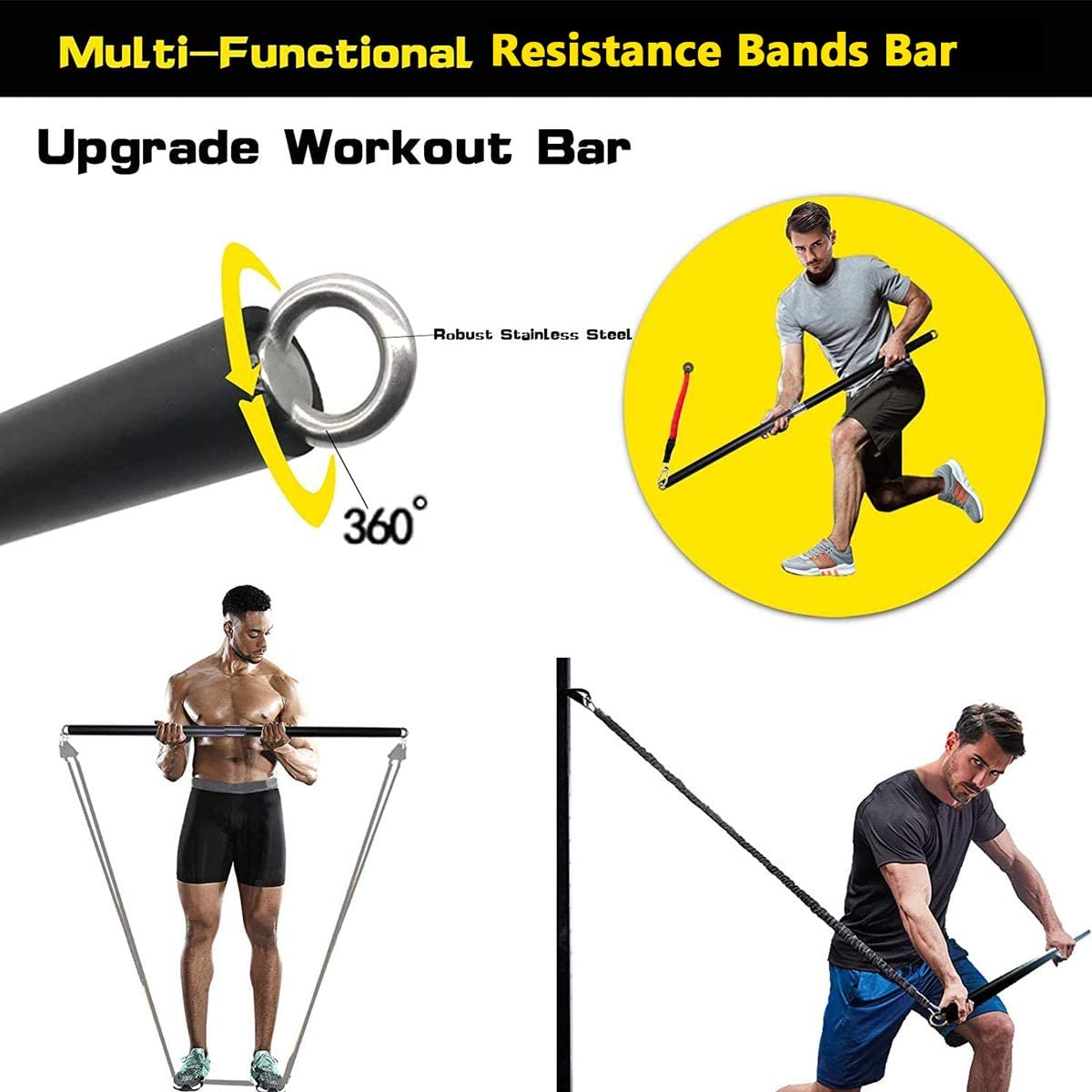 150lb Fitness Booty Resistance - Home Gym Dumbbell Workout recension och pris