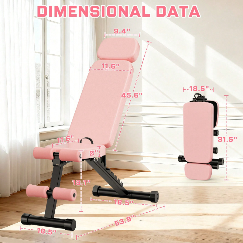 9 Position Adjustable Weight B - Home Gym Leg recension och pris